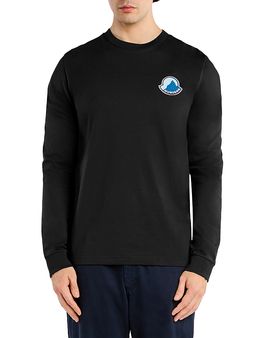Moncler Moncler Cotton Mountain Graphic Logo Shirt