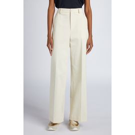 Moncler Moncler Cotton Stretch Twill Straight Leg Pants