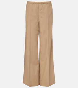 Moncler Moncler Cotton wide-leg pants