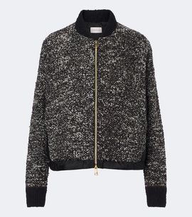 Moncler Moncler Cotton, wool, and alpaca-blend cardigan