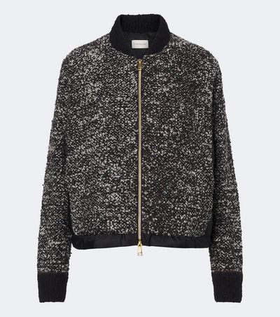 Moncler Moncler Cotton, wool, and alpaca-blend cardigan
