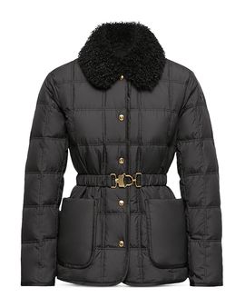 Moncler Moncler Cygnes Belted Down Jacket