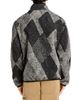 Moncler Moncler Diamond Pattern Wool Blend Zip Up Cardigan - 3