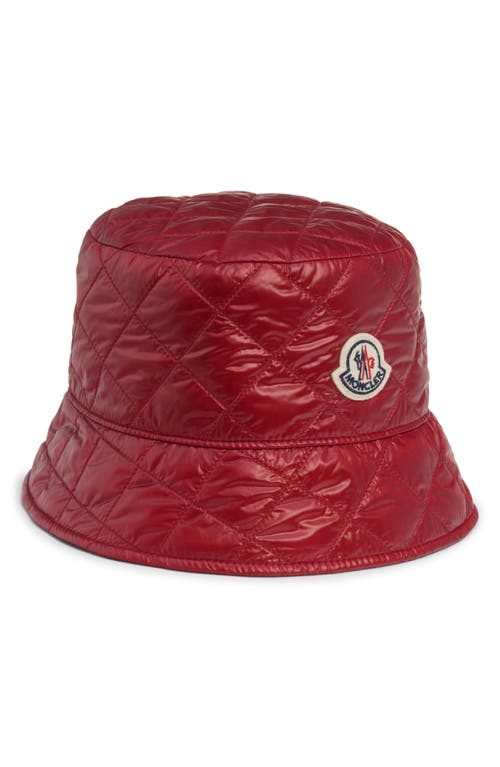 Moncler Moncler Diamond Quilted Nylon Bucket Hat