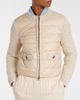 Moncler Moncler Down-paneled bouclé-trimmed zip-up cardigan - 3