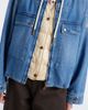 Moncler Moncler Ecrevisse layered denim down jacket - 4