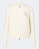Moncler Moncler Embroidered wool and cashmere cardigan - 1