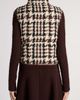 Moncler Moncler Emotionnalite Houndstooth Boucle Vest - 3