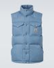 Moncler Moncler Ervional denim down vest - 1