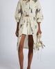 Moncler Moncler Floral Print Cotton Belted Shirtdress - 2
