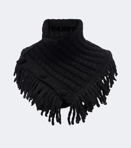Moncler Moncler Fringed alpaca and wool-blend snood