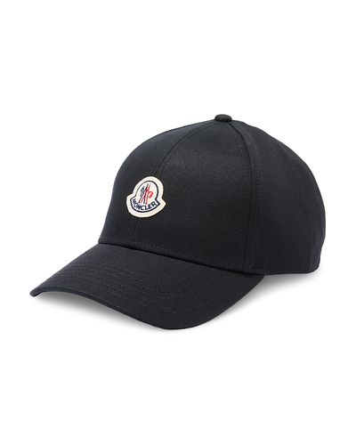 Moncler Moncler Gabardine Logo Cotton Baseball Cap