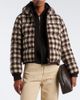 Moncler Moncler Gingham wool-blend down jacket - 2