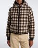 Moncler Moncler Gingham wool-blend down jacket - 5