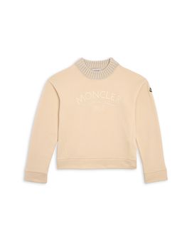 Moncler Moncler Girls' Embroidered Logo Sweatshirt