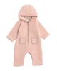 Moncler Moncler Girls' Hooded Teddy Fleece Romper - 1
