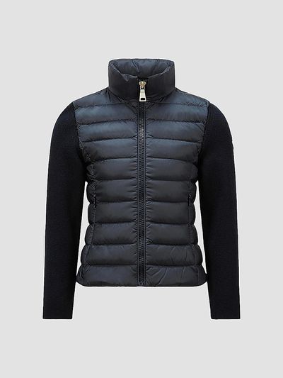 Moncler Moncler Girl's Little Girl's and Girl's Down-Filled Zip-Up Cardigan in Wool