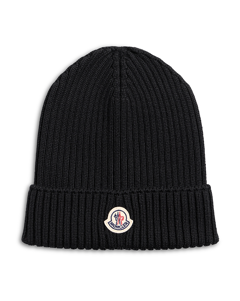 Moncler Moncler Girls' Ribbed Wool Beanie