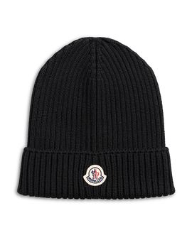 Moncler Moncler Girls' Ribbed Wool Beanie