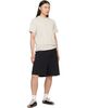 Moncler Moncler Gray Logo Cotton T-shirt - 5