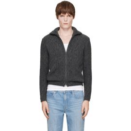 Moncler Moncler Gray Zip Cardigan