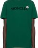 Moncler Moncler Green Flocked Logo T-shirt - 1