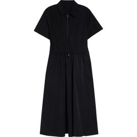 Moncler Moncler Half Zip Nylon Polo Dress