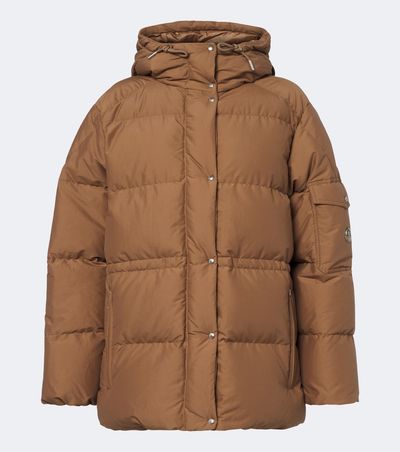 Moncler Moncler Himalaya hooded cotton-blend down jacket