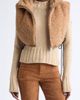 Moncler Moncler Hooded Faux Fur Bib - 1