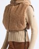 Moncler Moncler Hooded Faux Fur Bib - 5