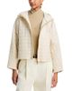 Moncler Moncler Hooded Square Quilted Padded Cape Jacket - 1