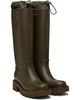 Moncler Moncler Khaki Kickstream High Rain Boots - 4