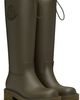 Moncler Moncler Khaki Kickstream High Rain Tall Boots - 4