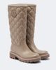 Moncler Moncler Kickstream quilted rain boots - 1