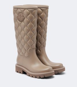 Moncler Moncler Kickstream quilted rain boots