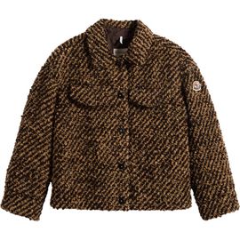Moncler Moncler Kids' Boucle Fleece Shirt