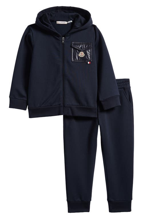 Moncler Moncler Kids' Contrast Pocket Hoodie & Joggers Set