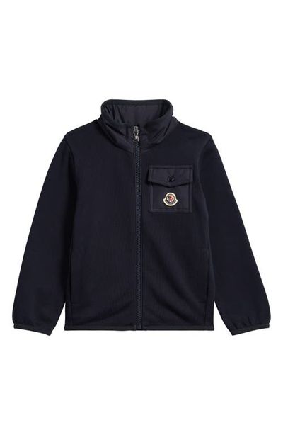 Moncler Moncler Kids' Cotton Fleece Zip Cardigan