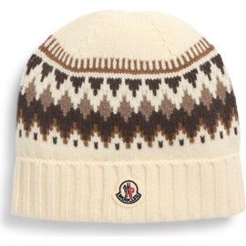 Moncler Moncler Kids' Fair Isle Virgin Wool Beanie