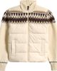 Moncler Moncler Kids' Fair Isle Wool Knit & Quilted Down Cardigan - 1