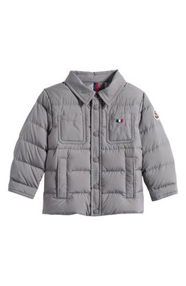 Moncler Moncler Kids' Kaelen Down Puffer Shirt Jacket
