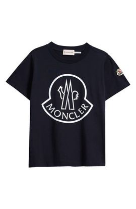 Moncler Moncler Kids' Logo Cotton T-Shirt