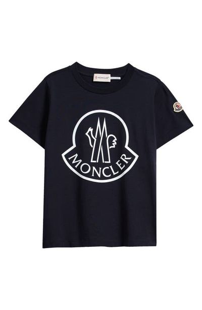 Moncler Moncler Kids' Logo Cotton T-Shirt
