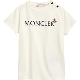 Moncler Moncler Kids' Logo Patch Short Sleeve T-Shirt