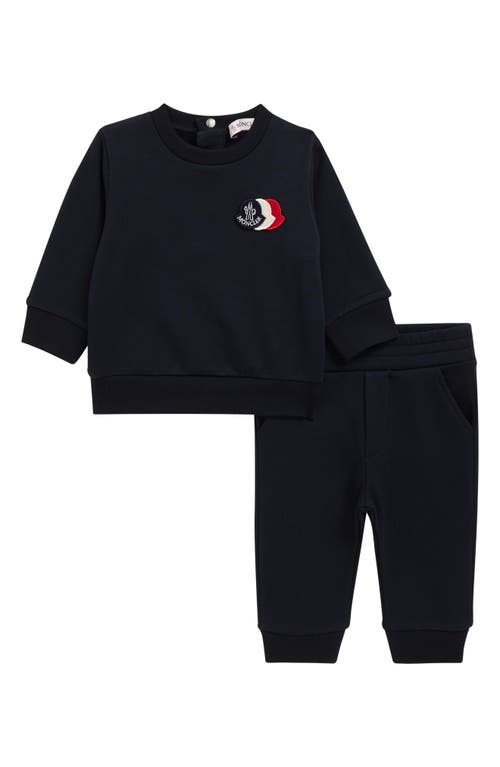 Moncler Moncler Kids' Logo Patch Sweatshirt & Joggers Set