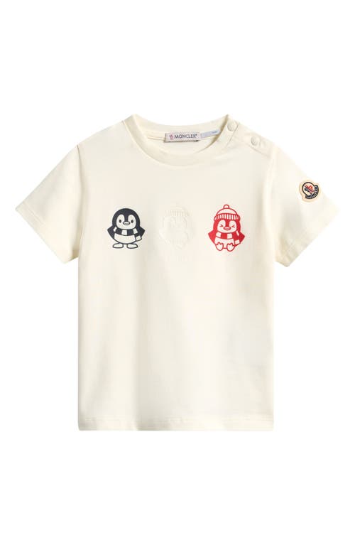 Moncler Moncler Kids' Logo Stretch Cotton Graphic T-Shirt