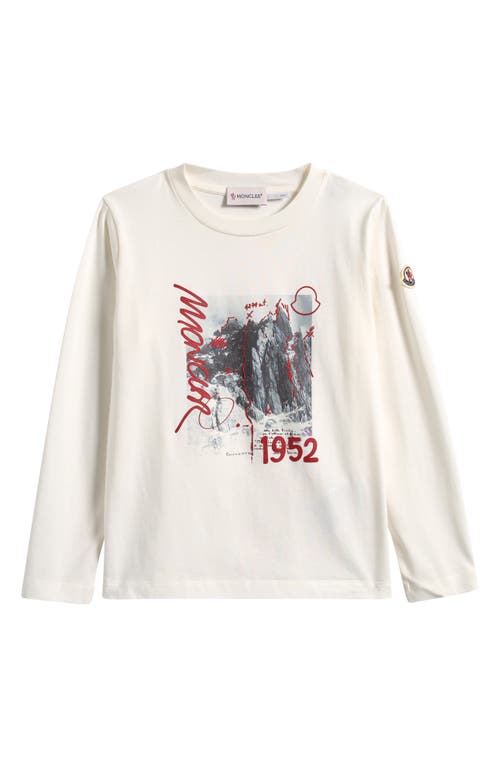 Moncler Moncler Kids' Long Sleeve Graphic T-Shirt