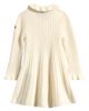 Moncler Moncler Kids' Long Sleeve Virgin Wool & Cashmere Polo Sweater Dress - 2