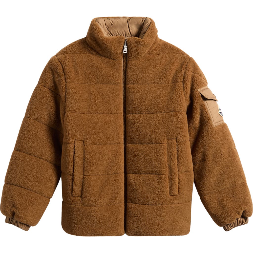Moncler Moncler Kids' Mich Mixed Media Down Puffer Jacket