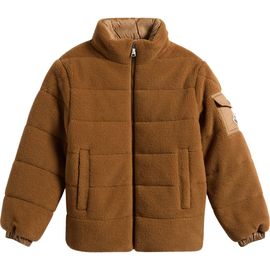 Moncler Moncler Kids' Mich Mixed Media Down Puffer Jacket